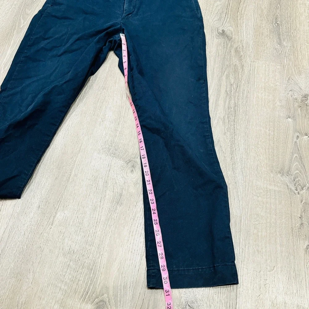 Polo Ralph Lauren‎ Pants Mens 38x32 Navy Stretch Straight Chino Pants Trousers